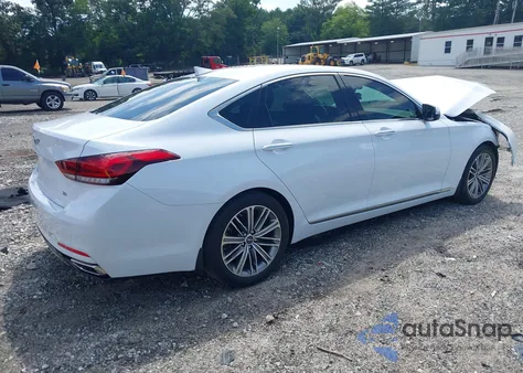 2018 Genesis G80 3.8 из США, поврежденный, VIN KMHGN4JE6JU263925